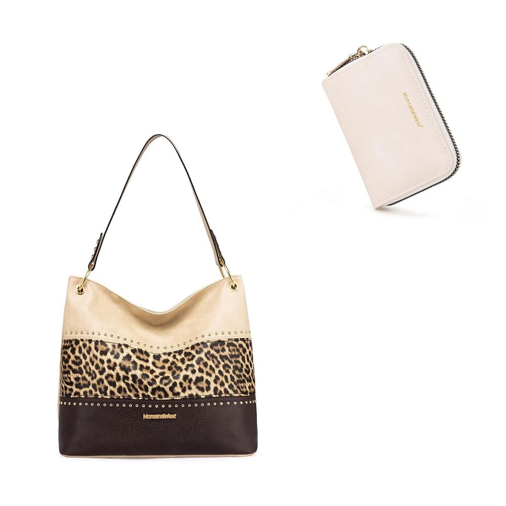 7527 2 Pack Hobo Bag Purse and Small Credit Card Holder